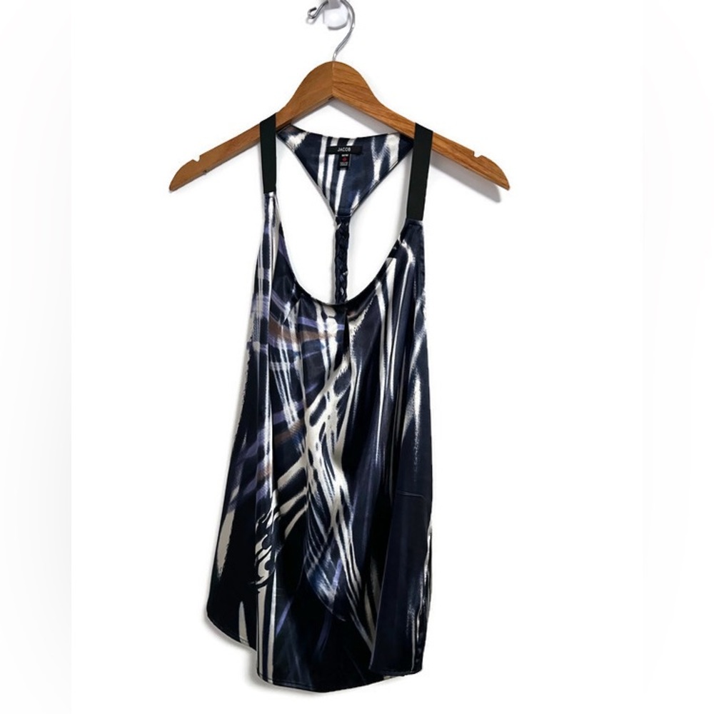 Jacob abstract pattern top, size Medium